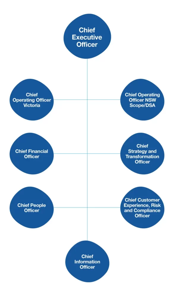 Scope Australia Corporate Organisation Structure