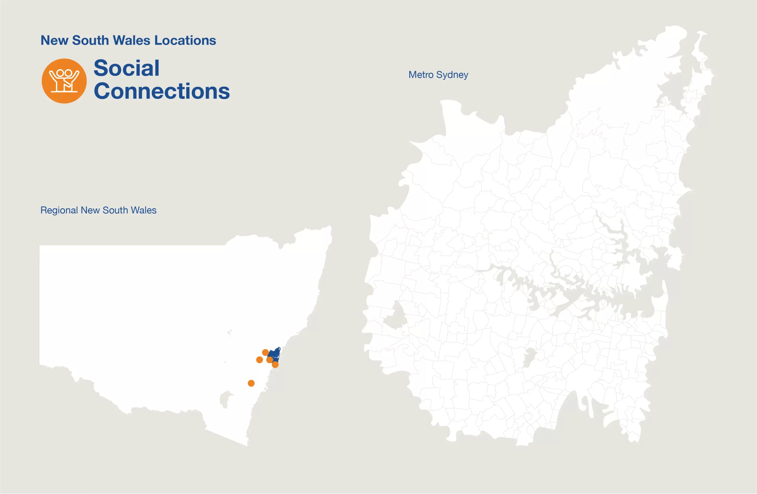 NSW Social Connections Services Map